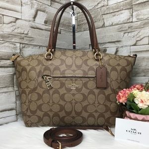 COACH PRAIRIE SATCHEL 10 1/2"